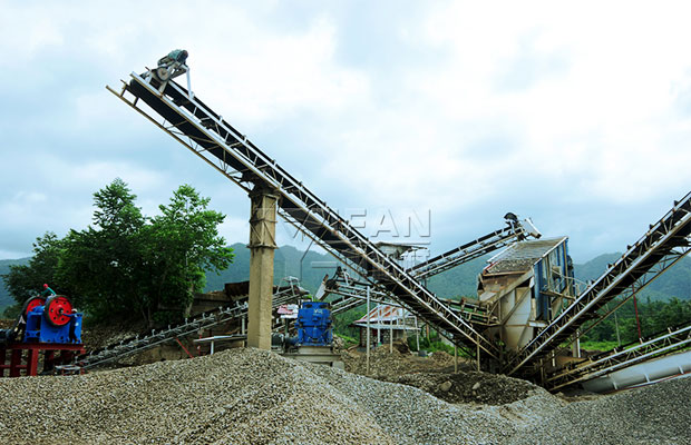 �����e100t/h����ʯ��ɰ���a(ch��n)���\(y��n)������